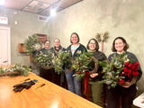 WORKSHOP Dried Floral Winter Wreath