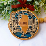 Illinois Heritage Ornament