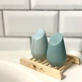 Wide Slat Bamboo Soap Ladder