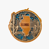 Illinois Heritage Ornament