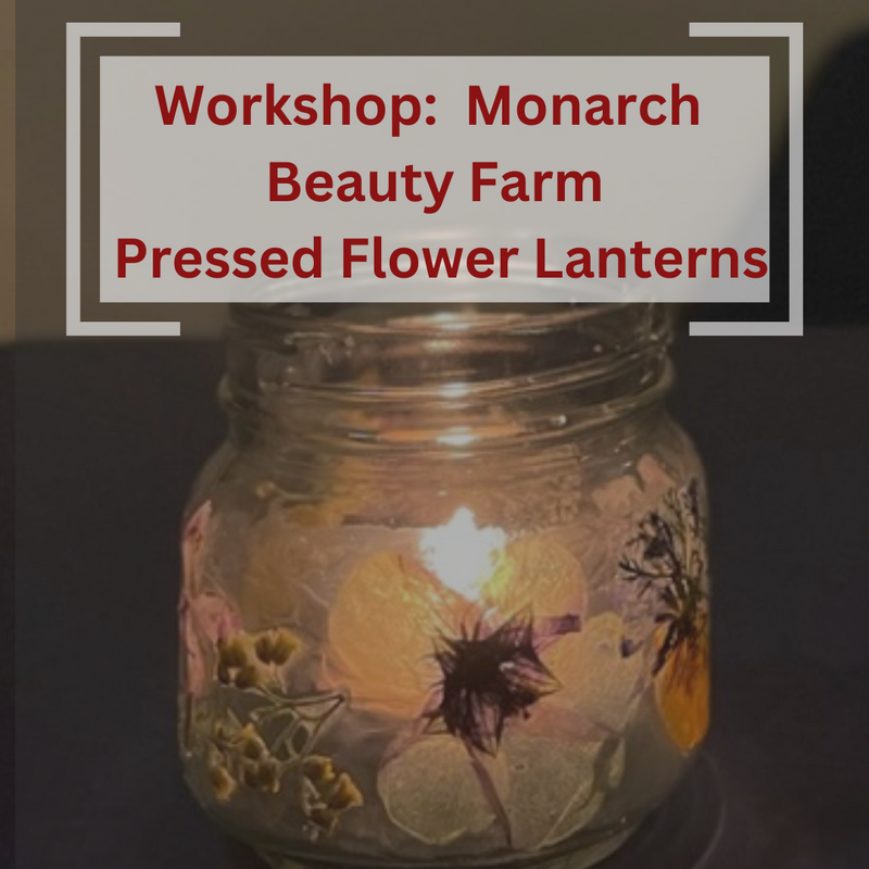 WORKSHOP Pressed Flower Lanterns