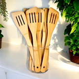 Bamboo Slotted Spatula | Bamboo Kitchen Utensil