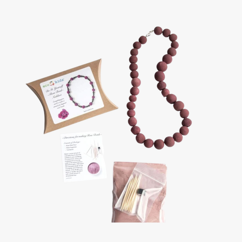 eco-kids Do-It-Yourself Rose Bead Necklace
