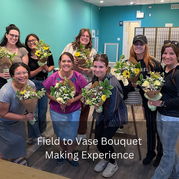 WORKSHOP Field to Vase Bouquet Making Experience