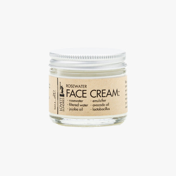 Rosewater Face Cream