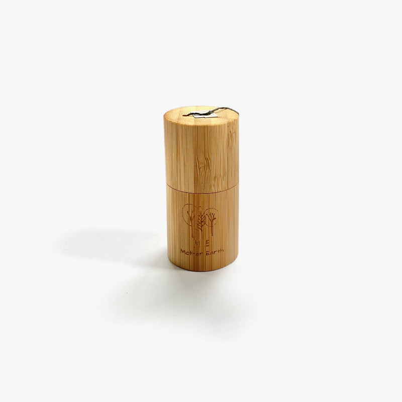 Eco Dental Floss: Refillable Bamboo Container