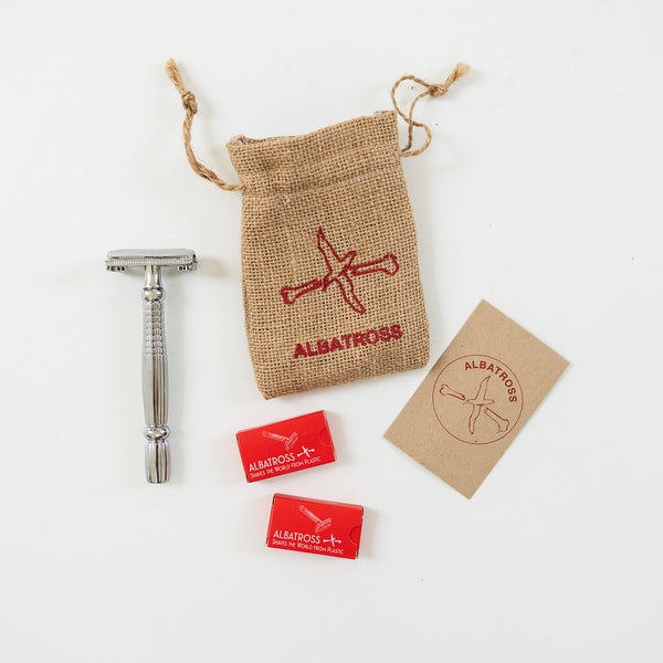 Butterfly Long-Handled Safety Razor