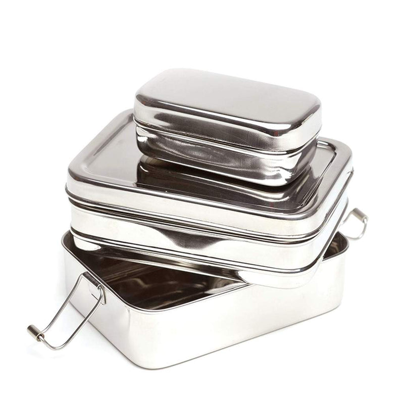 3-in-1 Stainless Steel Lunchbox